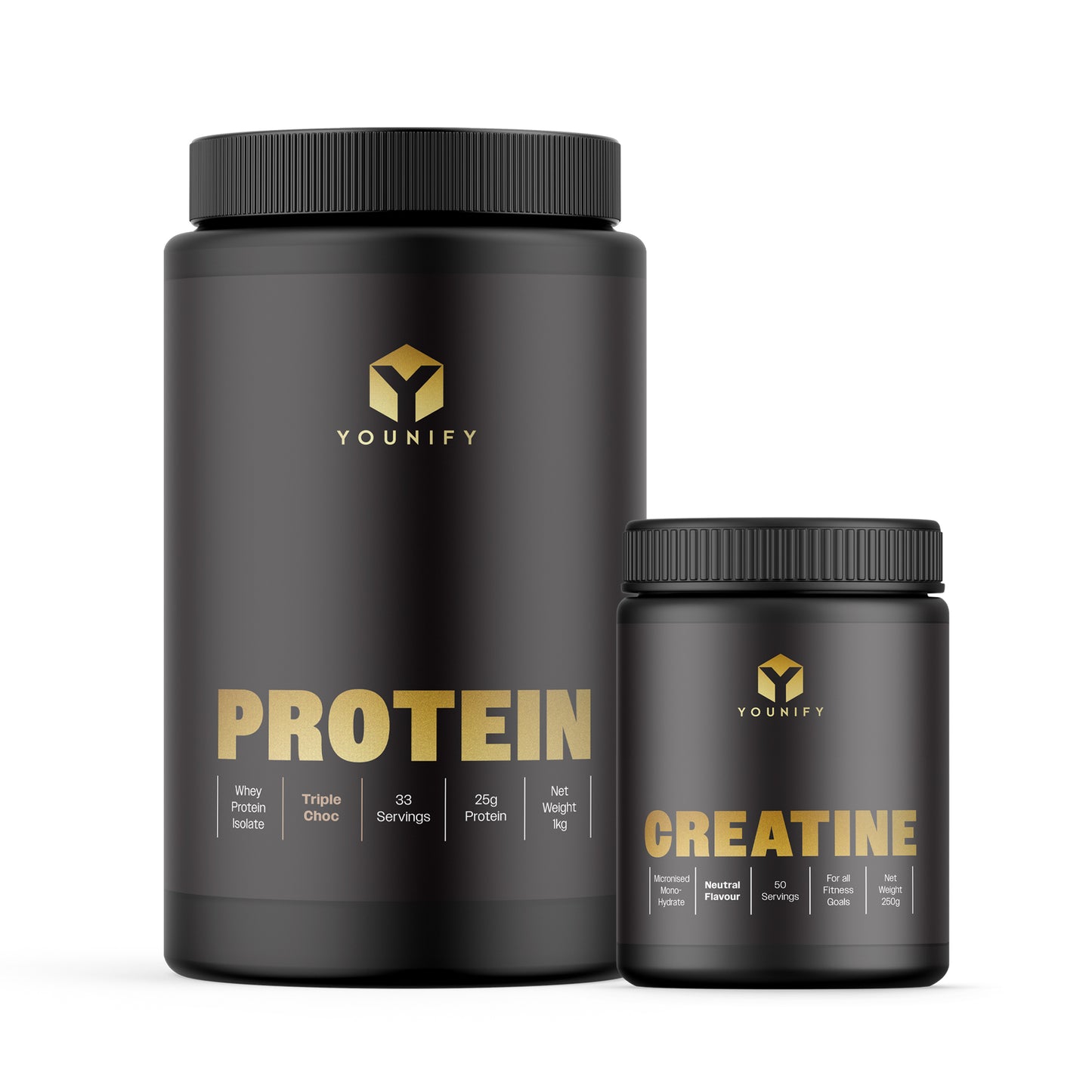 Younify Stack - Protein + Creatine