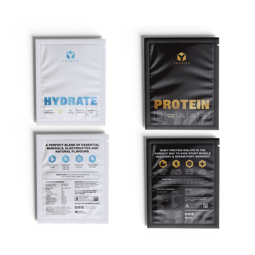 Younify Travel Stack - Protein + Hydrate